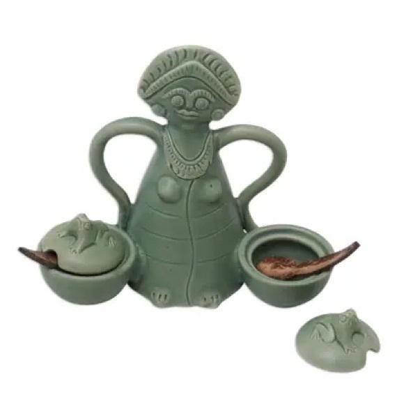 ♥️HOST PICK♥️ New Balinese Ceramic Condiment Bowls - Picture 2 of 9